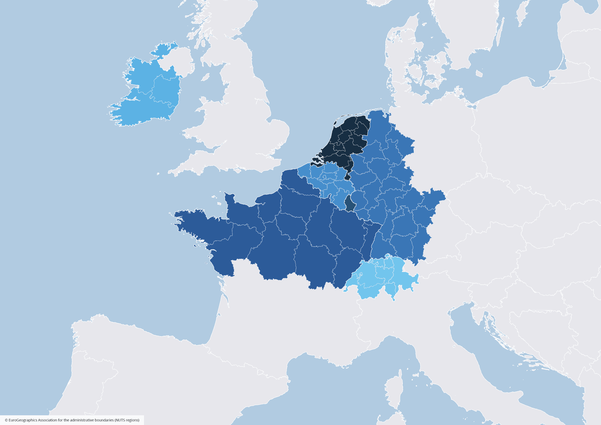 NWE Area map 2021-2027