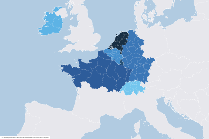 NWE Area map 2021-2027