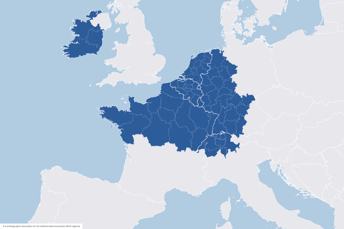 NWE Area map 2021-2027